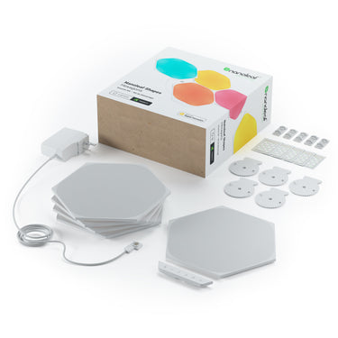 nanoleaf shapes - hexagons starter kit (5 panels)